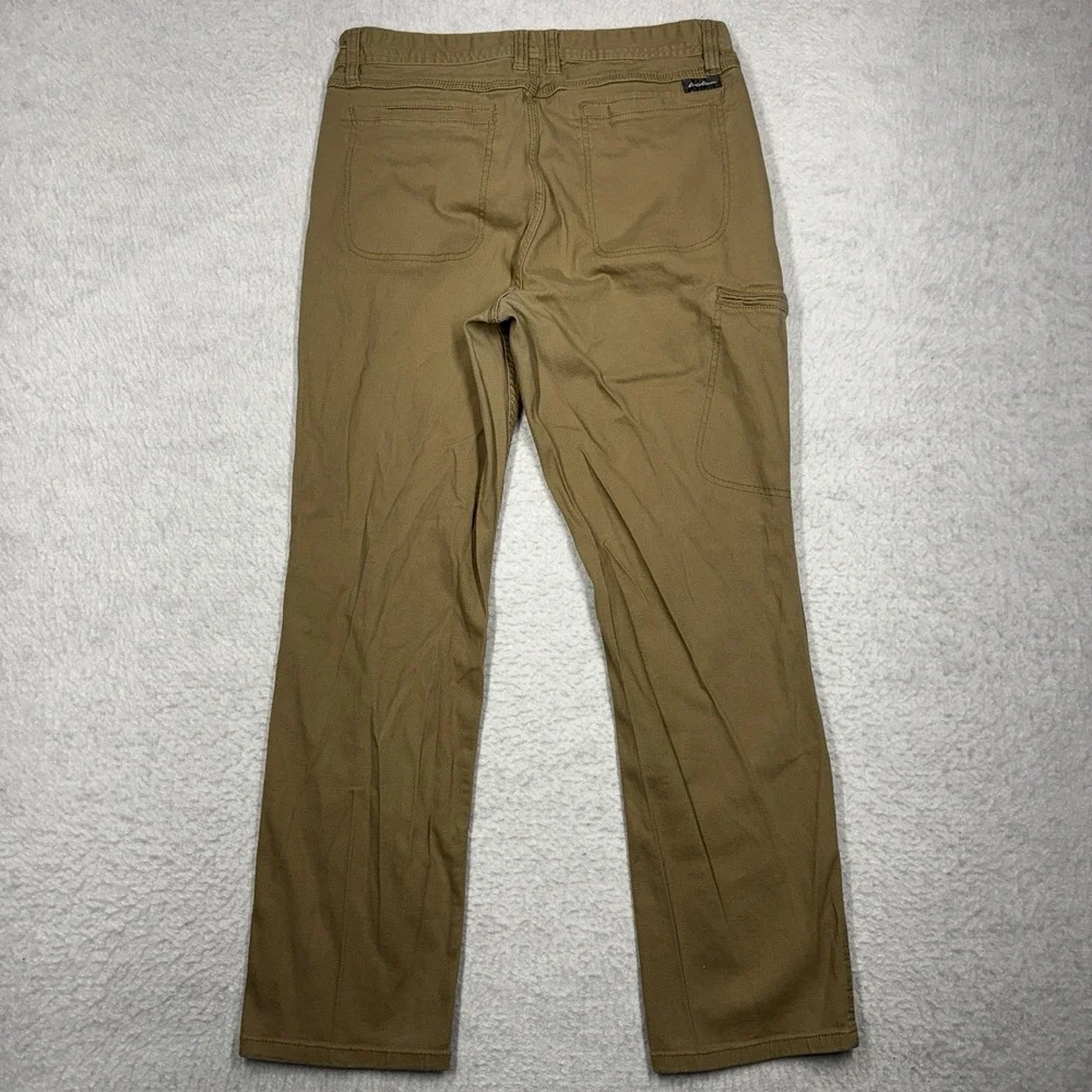 Eddie Bauer Khaki Beige Pants Active Fit Men's‎ Size 32x32